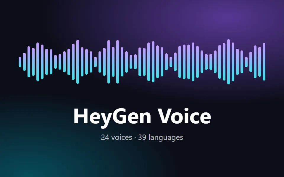 نمونه‌ی ساخته‌شده با HeyGen Voice