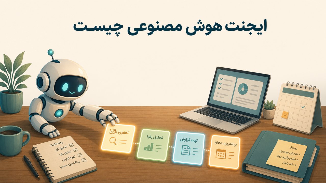 ایجنت هوش مصنوعی چیست؟ راهنمای کامل AI Agent به زبان ساده (۱۴۰۵)